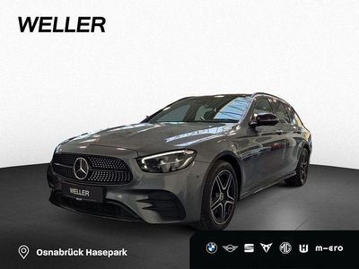 Grau Gebraucht 2022 Mercedes E300 AMG line Kombi | 32.910 € (Fairer Preis)