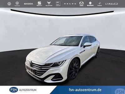 Gebraucht VW Arteon R-line 200 PS (147 kW) 2021 Oryxweiß perlmutteffekt Coupé