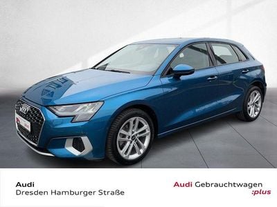 Usata Audi A3 Advanced Plus 116 CV (85 kW) 2022 Blu Berlina