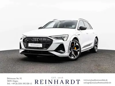 Używany Audi e-tron Ambiente 369 kW (503 KM) 2022 Biały SUV