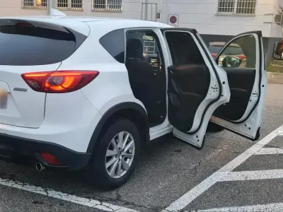 Gebraucht Mazda CX-5 150 PS (110 kW) 2015 Weiß SUV