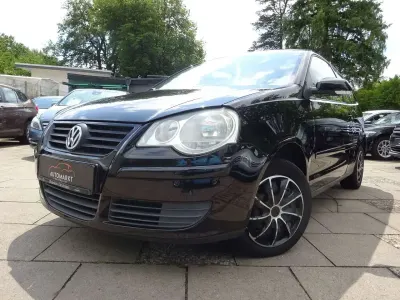 Gebraucht VW Polo Trendline 64 PS (47 kW) 2005 Schwarz Kleinwagen