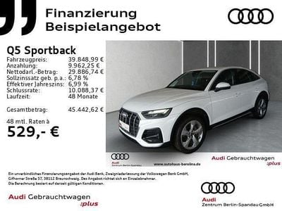 Gebraucht Audi Q5 Sportback Ambiente 204 PS (150 kW) 2023 Weiß SUV