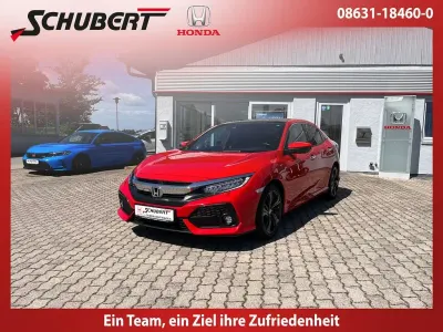 Gebraucht Honda Civic Prestige 182 PS (133 kW) 2017 Rally red Limousine