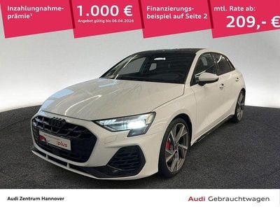 Gebraucht Audi S3 Ambiente 333 PS (244 kW) 2024 Gletscherweiß metallic Limousine