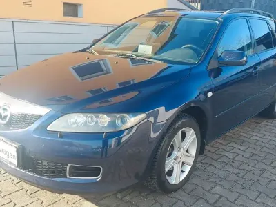 Begagnad Mazda 6 Active 143 HK (105 kW) 2007 Blå Kombi