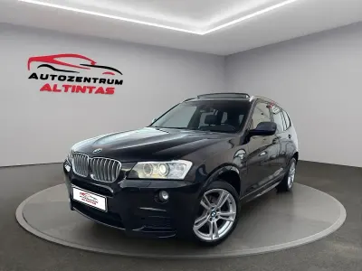 Gebraucht BMW X3 M Sport 258 PS (189 kW) 2012 Saphirschwarz SUV