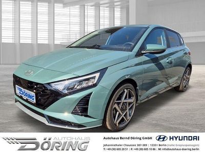 Gebraucht Hyundai i20 Turbo 99 PS (72 kW) 2024 Mangrove green / mic Limousine