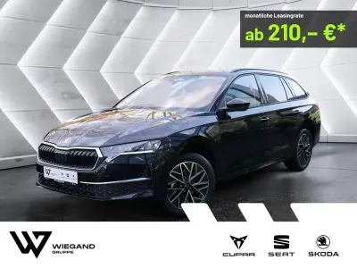 Neu Skoda Octavia 150 PS (110 kW) 2025 Schwarz (schwarz / blackmagic) Kombi