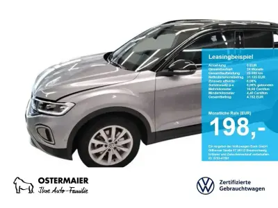 Gebraucht VW T-Roc Style 150 PS (110 kW) 2025 Pyritsilber SUV