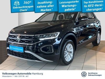 Gebraucht VW T-Roc Life 150 PS (110 kW) 2023 2t deep black perleffekt SUV