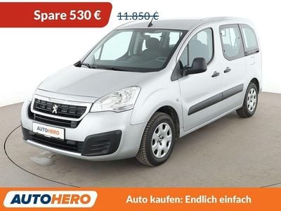 Gebraucht Peugeot Partner Active 99 PS (72 kW) 2018 Silber Van / Kleinbus