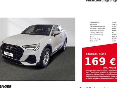 Gebraucht Audi Q3 Sportback S-Line 150 PS (110 kW) 2022 Weiß SUV