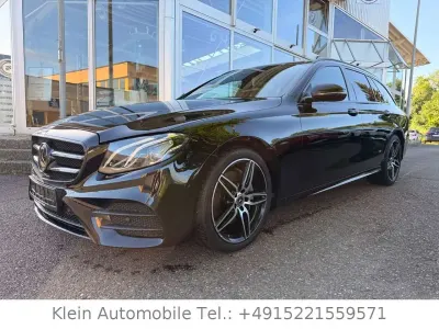 Gebraucht Mercedes E220 AMG line 194 PS (142 kW) 2018 Schwarz Limousine