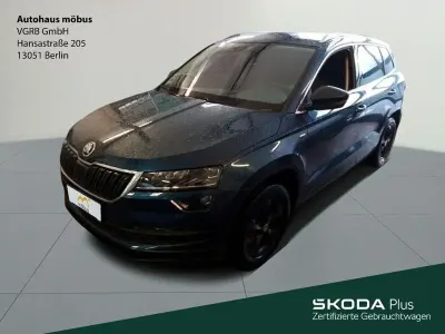 Gebraucht Skoda Karoq Ambition 150 PS (110 kW) 2022 Lavablau metallic SUV