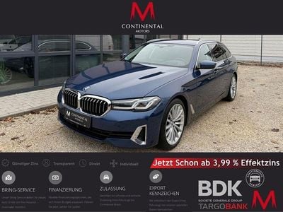 Blau Gebraucht 2022 BMW 530 Luxury Line Kombi | 33.490 € (Fairer Preis)