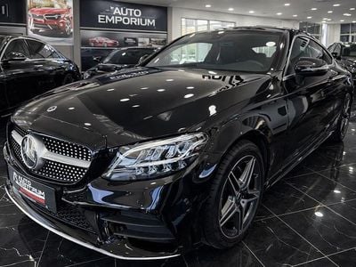Usata Mercedes C180 AMG line 156 CV (114 kW) 2021 Nero Coupé