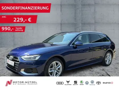 Gebraucht Audi A4 Advanced 163 PS (119 kW) 2022 Navarrablau metallic Kombi