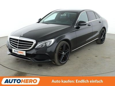 Schwarz Gebraucht 2017 Mercedes C180 Exclusive Limousine | 20.920 € (Fairer Preis)