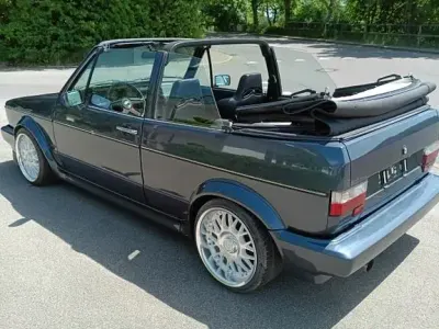 Gebraucht VW Golf Cabriolet 95 PS (69 kW) 1988 Blau Cabrio