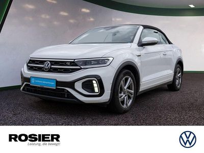Gebraucht VW T-Roc Cabriolet R-line 150 PS (110 kW) 2025 Weiss / pure white Cabrio