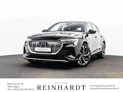 Gebraucht Audi e-tron S-Line 300 kW (408 PS) 2023 Mythosschwarz metallic SUV