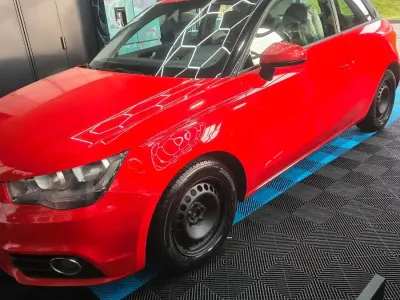 Brugt Audi A1 Admired 90 HK (66 kW) 2015 Rød Hatchback