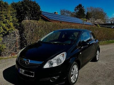 Second-hand Opel Corsa 60 CP (44 kW) 2009 Negru Hatchback