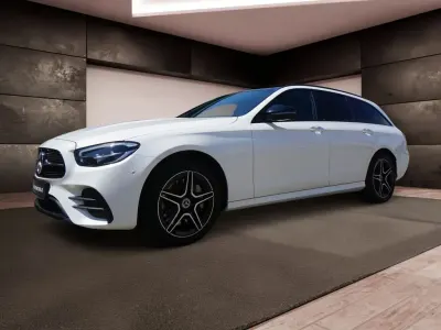 Gebraucht Mercedes E300 AMG line 194 PS (142 kW) 2022 Weiß Limousine