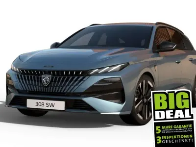 Neu Peugeot 308 GT 136 PS (100 kW) 2026 Blau Kombi