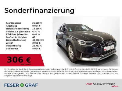 Gebraucht Audi A4 Allroad Business 204 PS (150 kW) 2023 Mythosschwarz metallic Kombi