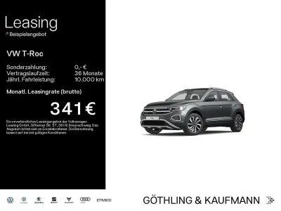 Occasion VW T-Roc IQ Drive 150 ch (110 kW) 2023 Gris SUV