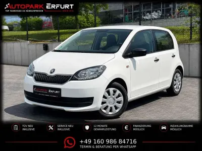 Gebraucht Skoda Citigo Active 60 PS (44 kW) 2019 Weiß Kleinwagen