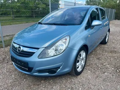 Gebraucht Opel Corsa Edition 90 PS (66 kW) 2008 Blau Kleinwagen