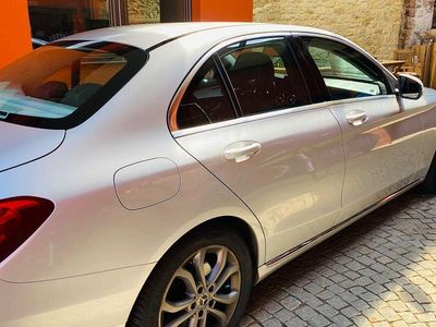 Usata Mercedes C180 156 CV (114 kW) 2018 Argento Berlina