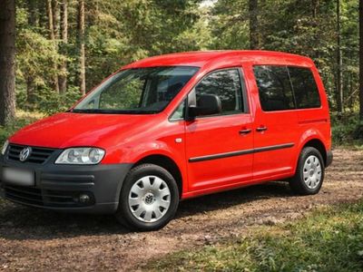Gebraucht VW Caddy Life 80 PS (58 kW) 2009 Rot Van / Kleinbus