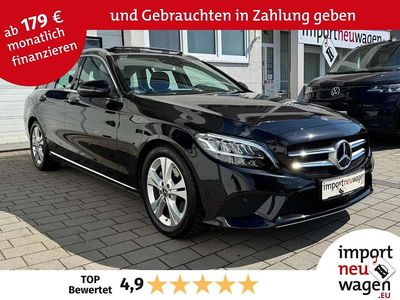 Gebraucht Mercedes C220 Avantgarde 194 PS (142 kW) 2019 Obsidianschwarz  met... Kombi