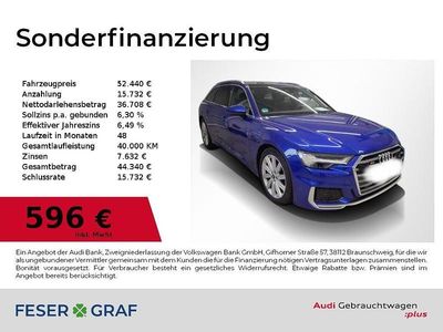 Gebraucht Audi S6 Ambiente 344 PS (253 kW) 2023 Ultrablau metallic Kombi