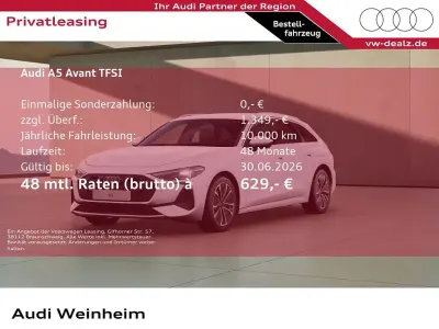 Nowe Audi A5 299 KM (219 kW) 2026 Biały Kombi
