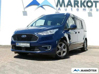 Gebraucht Ford Tourneo Connect Titanium 120 PS (88 kW) 2019 Blazerblau Van / Kleinbus