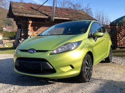 Gebraucht Ford Fiesta Ambiente 82 PS (60 kW) 2009 Grün Kleinwagen
