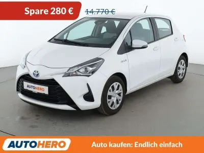 Gebraucht Toyota Yaris Hybrid Business Edition 101 PS (74 kW) 2020 Weiß Kleinwagen