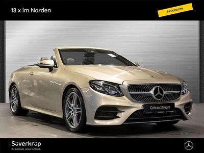 Gebraucht Mercedes E200 AMG 184 PS (135 kW) 2018 Aragonitsilber metallic Cabrio