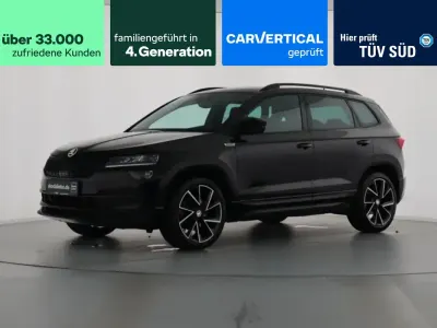 Occasion Skoda Karoq SportLine 190 PK (139 kW) 2022 Zwart SUV