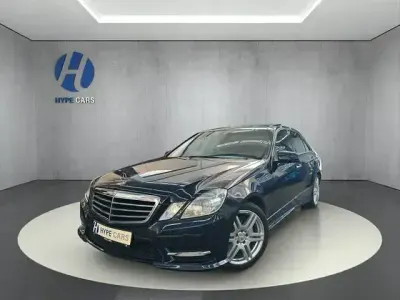 Brugt Mercedes E350 AMG line 272 HK (200 kW) 2010 Blå Sedan