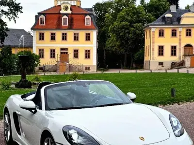 Brugt Porsche 718 Boxster 366 HK (269 kW) 2018 Hvid Cabriolet