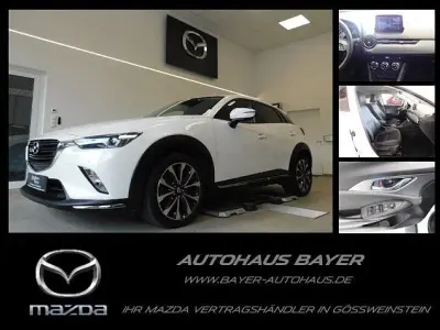 Gebraucht Mazda CX-3 Sky 121 PS (88 kW) 2019 Weiß SUV