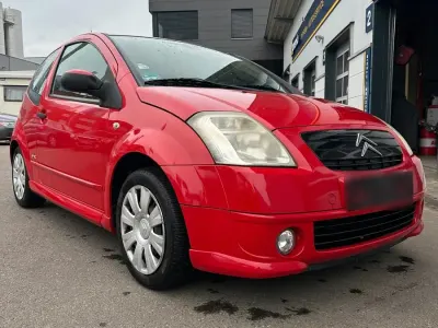 Brugt Citroën C2 VTR Sport 73 HK (53 kW) 2007 Rød Hatchback