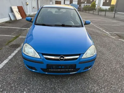 Gebraucht Opel Corsa 75 PS (55 kW) 2003 Blau Kleinwagen