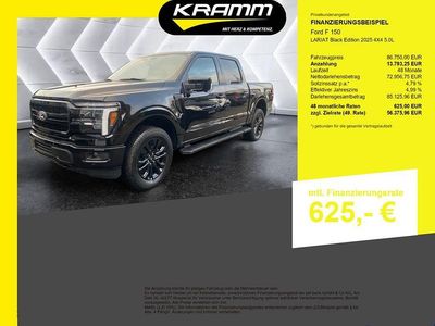 Gebraucht Ford F-150 Lariat 405 PS (297 kW) 2025 Schwarz Abholung